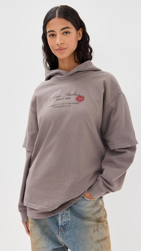 Acne Studios Floor Business Card Hoodie