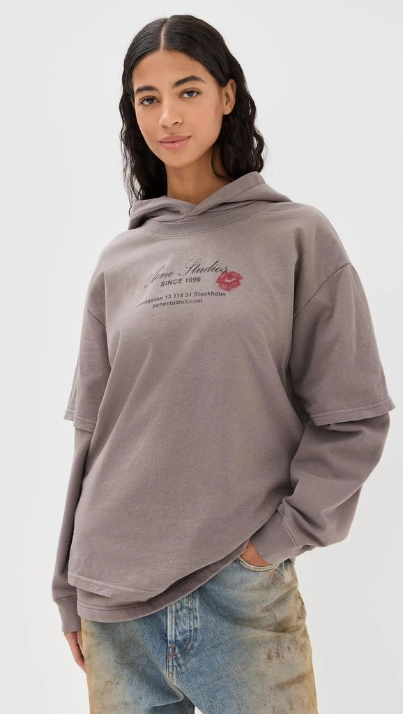 Acne Studios Floor Business Card Hoodie 1
