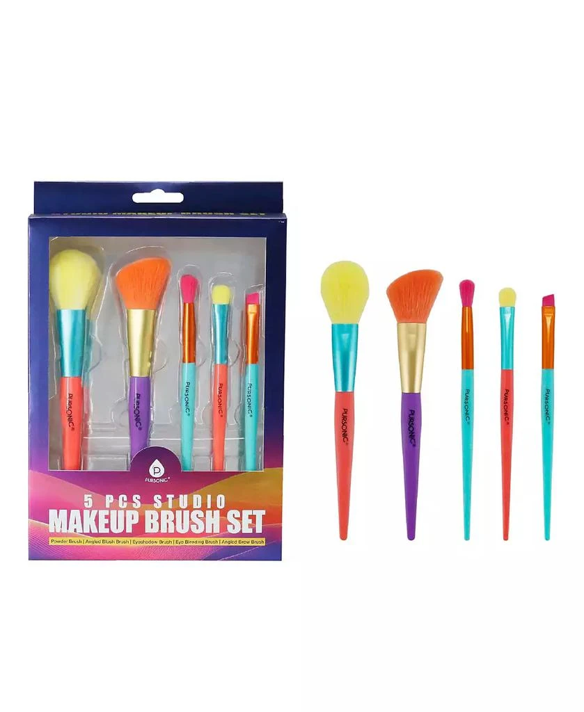 PURSONIC Studio Makeup Brush Set (5-Piece)
Silicone Beauty Brush Cleaning Tool 4