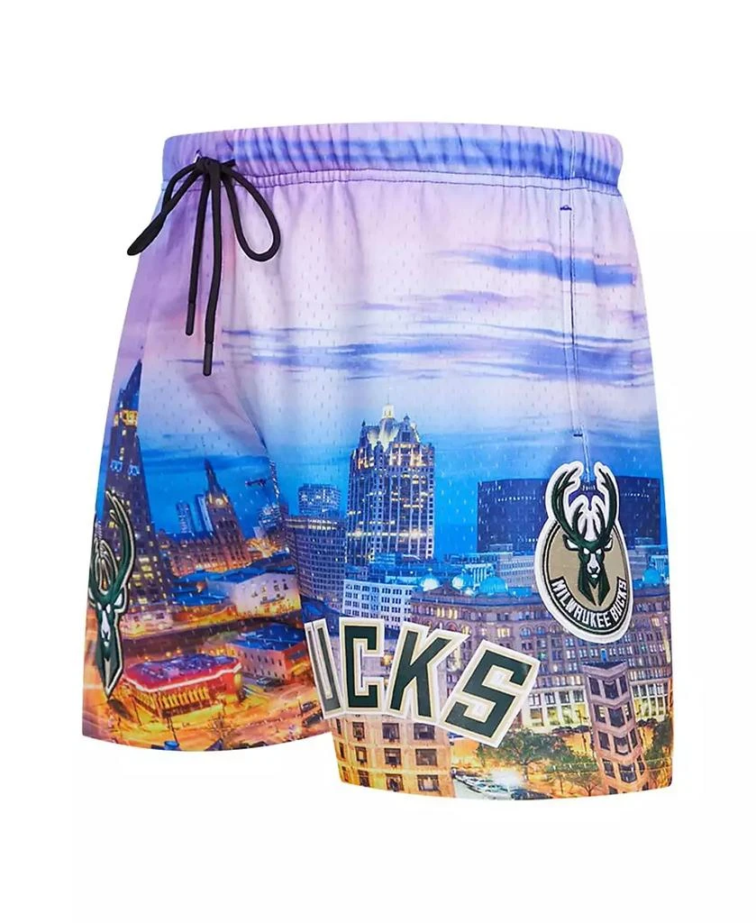 Pro Standard Men's Milwaukee Bucks Cityscape Shorts 3