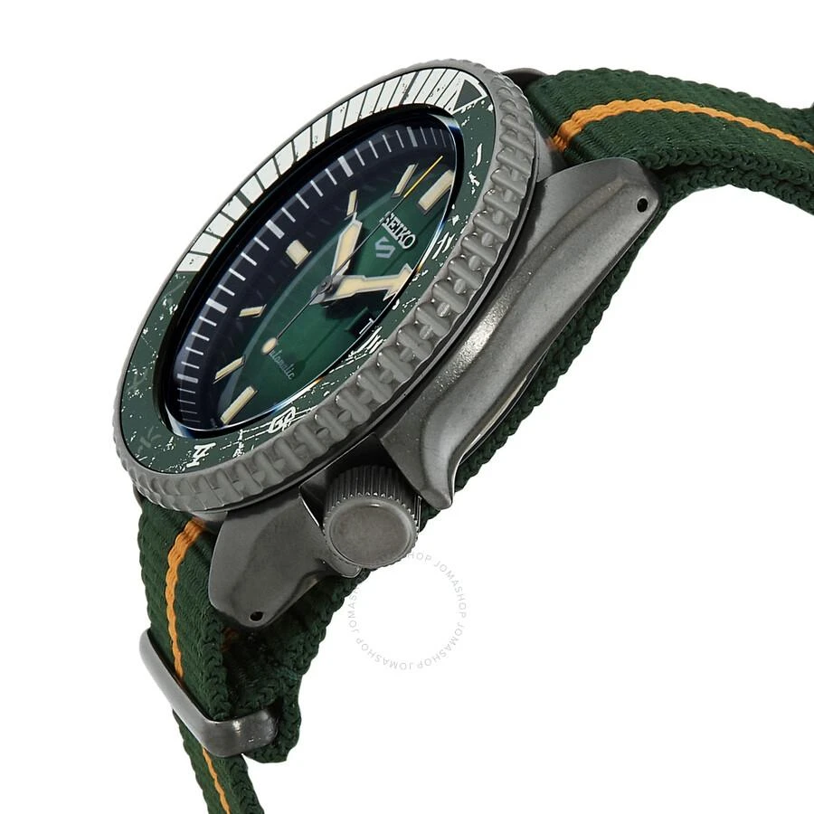 Seiko 5 Sports Naruto & Boruto Limited Edition Automatic Green Dial Men's Watch SRPF73K1 2
