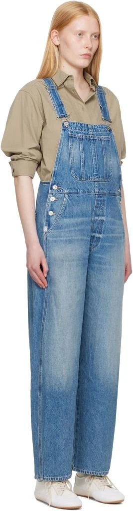 Citizens of Humanity Blue Freya Denim Overalls 2