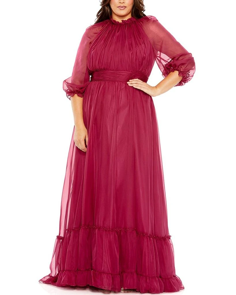 Mac Duggal Fabulouss Plus A-Line Gown 1