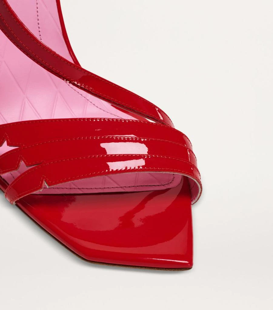 Balmain Patent Leather Eden Heeled Sandals 95 10