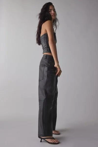 Jaded London Jaded London Ash Faux Leather Colossus Trouser 4