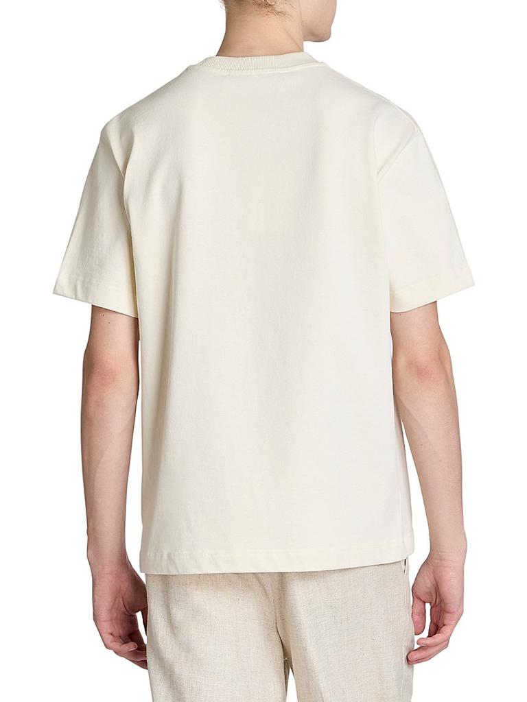 [Jacquemus]ジャックムス 'Le Berret Gros Grain' White B JACQUEMUS ジャックムス SS25 LE TSHIRT GROS GRAIN / WHT - NUBIAN