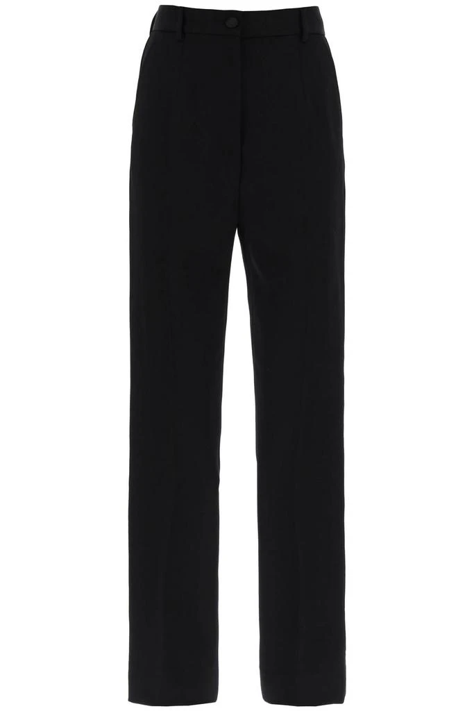 Dolce & Gabbana wool gabardine cigarette pants. 1