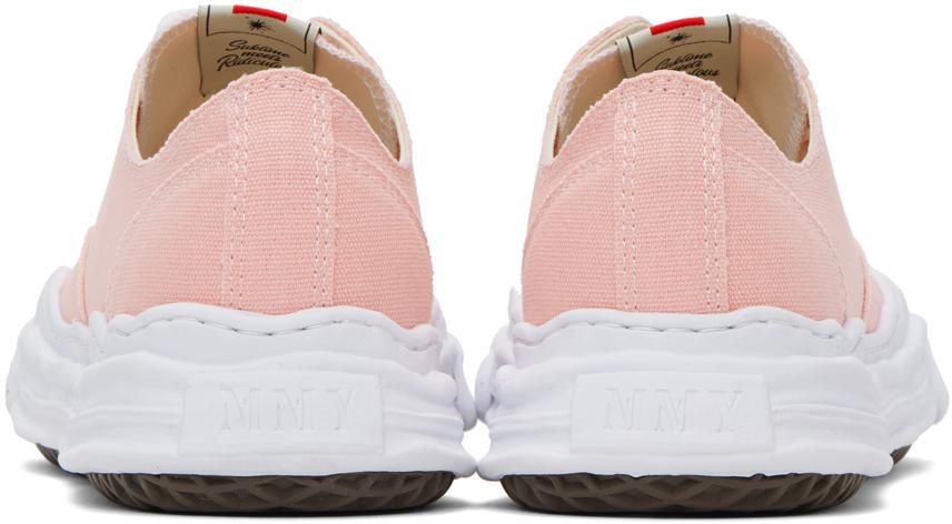 Maison MIHARA YASUHIRO Pink Hank OG Sole Canvas Sneakers