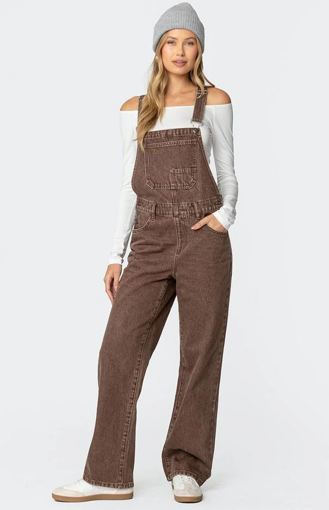 Edikted Rosemary Denim Overalls 1
