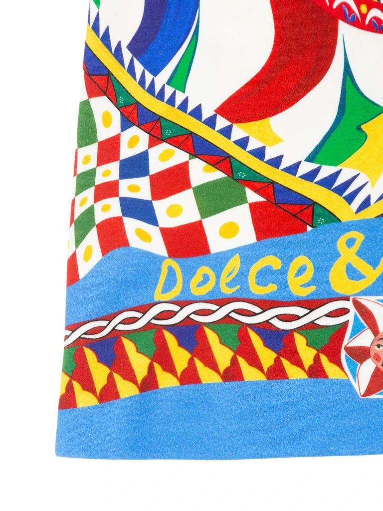 Dolce & Gabbana Carretto Print Cotton Dress 2