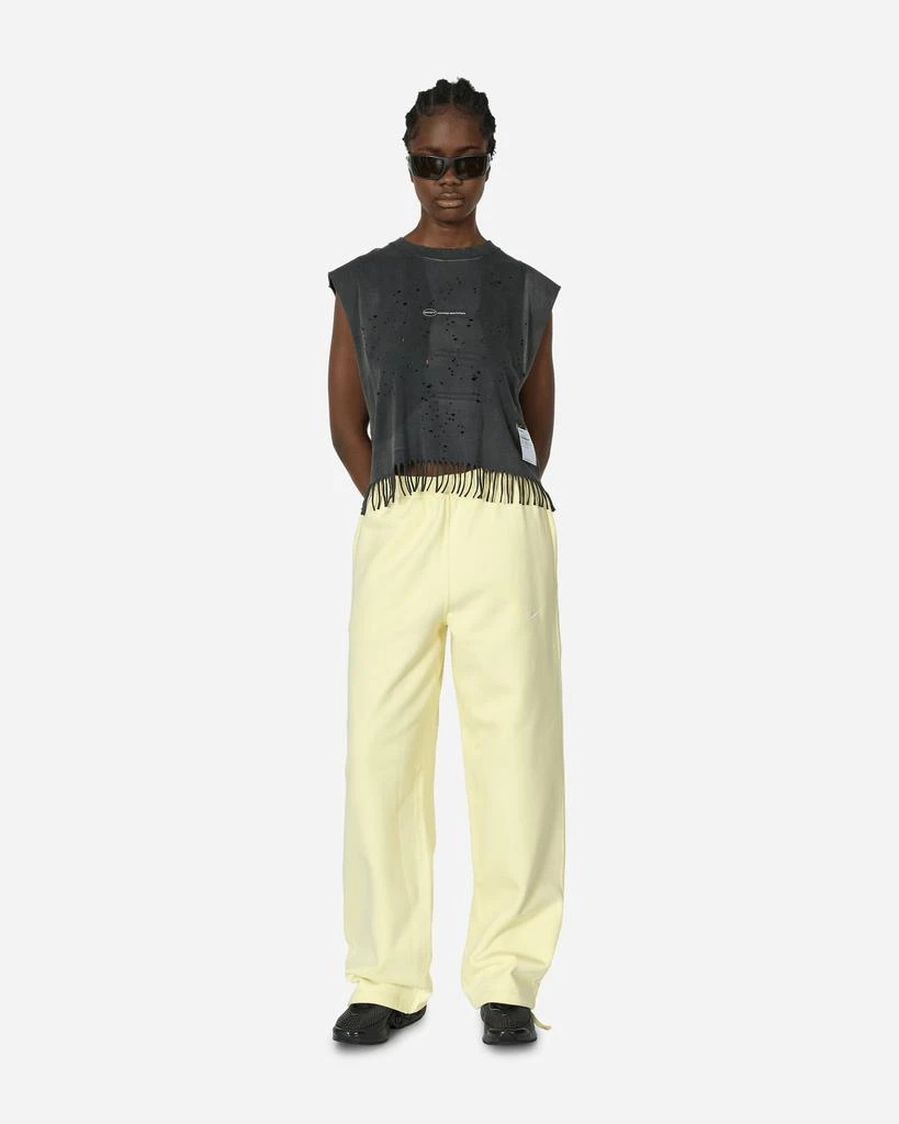 NIKE Solo Swoosh Open Hem Fleece Sweatpants Alabaster 4