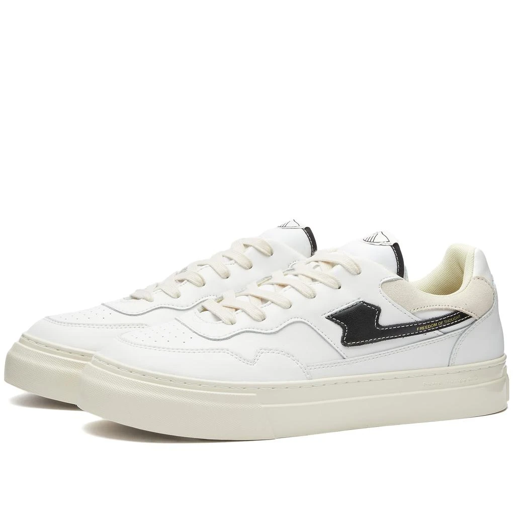 Stepney Workers Club Stepney Workers Club Pearl S-Strike Leather Sneaker 2