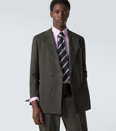 Dunhill Striped silk tie 2