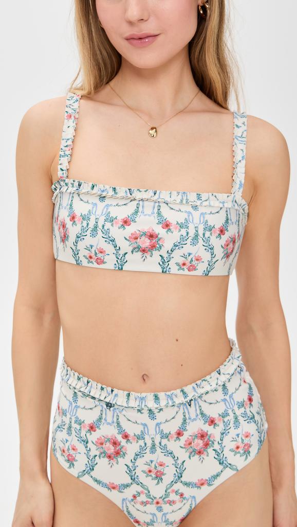 Agua by Agua Bendita Olmo Mosqueta Bikini Top