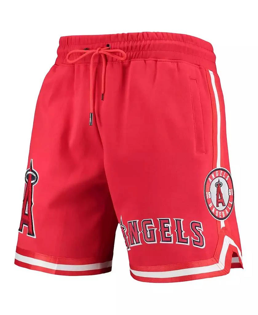 Pro Standard Men's Red Los Angeles Angels Team Shorts 2