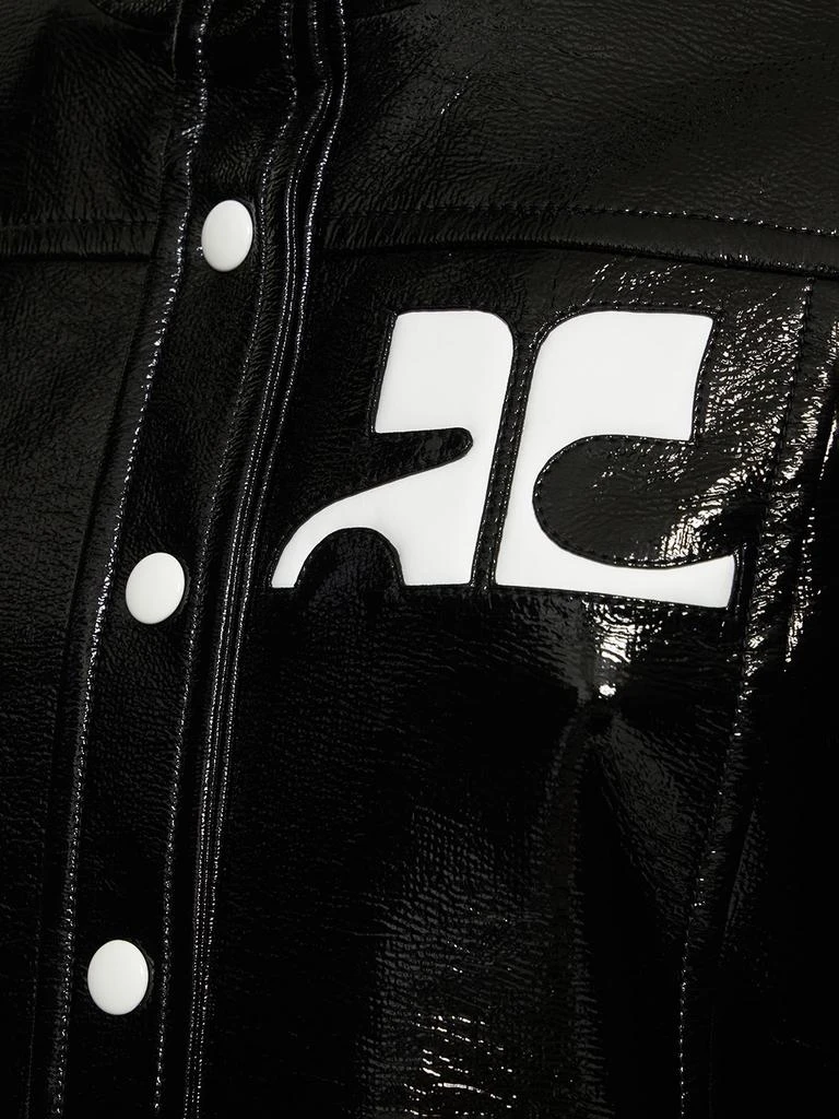 Courrèges Vinyl Trench Coat 3