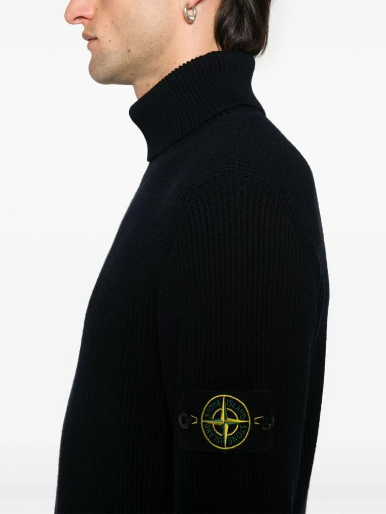Stone Island STONE ISLAND - Turtleneck With Logo 2