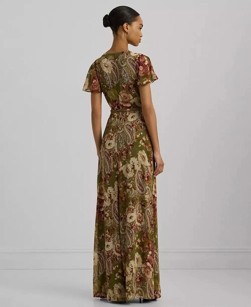 Ralph Lauren Women's Belted Floral Gown 2