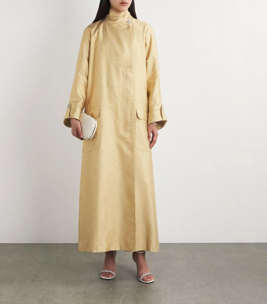 Alexis Mabille Lamé A-Line Gown 2
