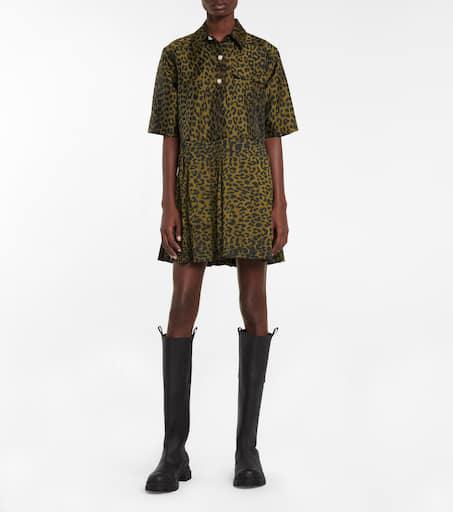 Ganni Rubber knee-high boots