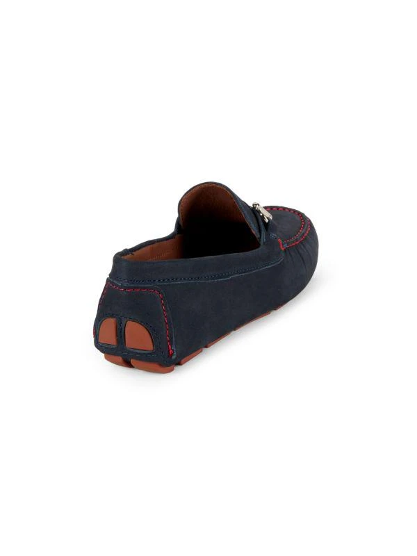 Massimo Matteo Leather Driving Bit Loafers 3