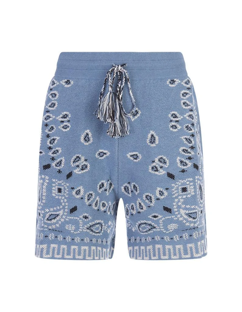 Alanui Piquet Bandana Shorts – On Sale Now with Up to 32% Off