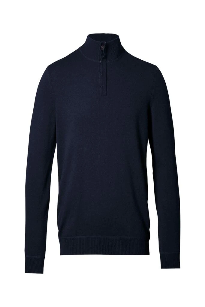 Charles Tyrwhitt Men's Merino/Cashmere Button Neck 1