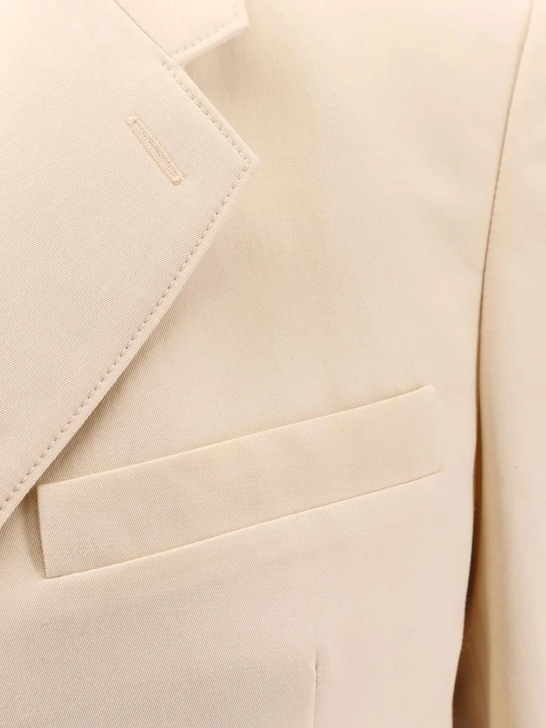 Lemaire Single-breasted wool and viscose blazer 3