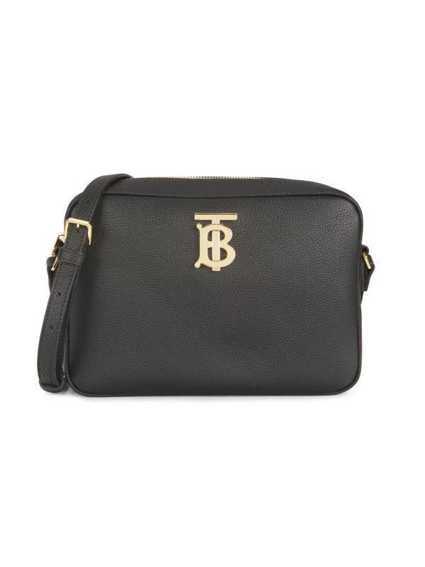 Burberry Large Logo Leather Camera Bag 1