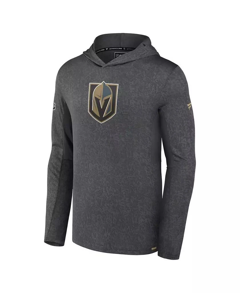 Fanatics Men
s Gray Vegas Golden Knights Authentic Pro Lightweight Pullover Hoodie 2