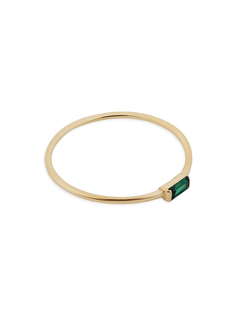 Oradina 14K Yellow Gold, Fresco Baguette Ring
