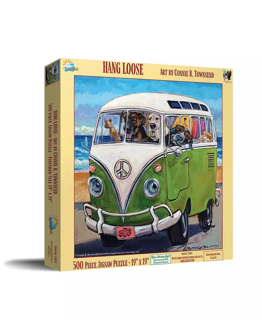 SunsOut Hang Loose 500 piece Jigsaw Puzzle for Adults