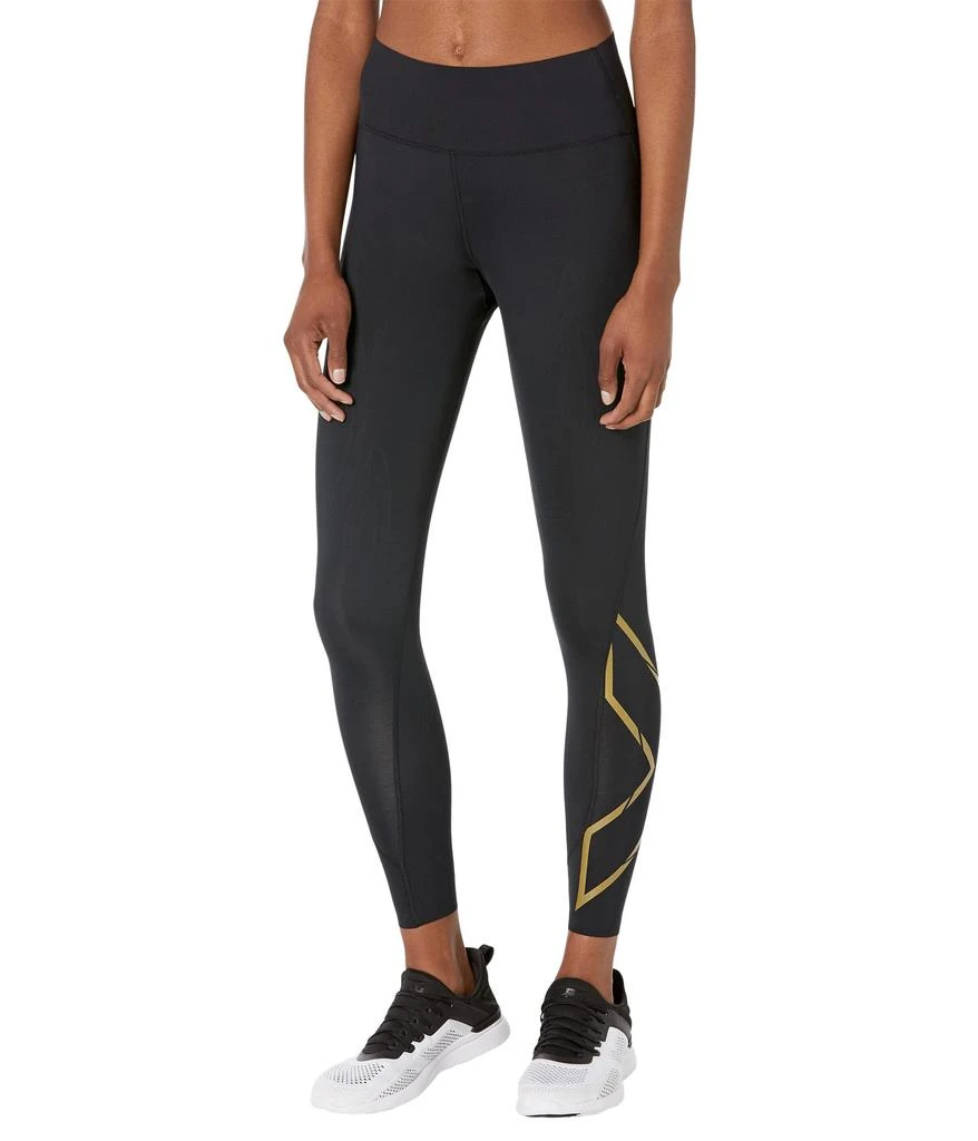 2XU Force Mid-Rise Compression Tights 1