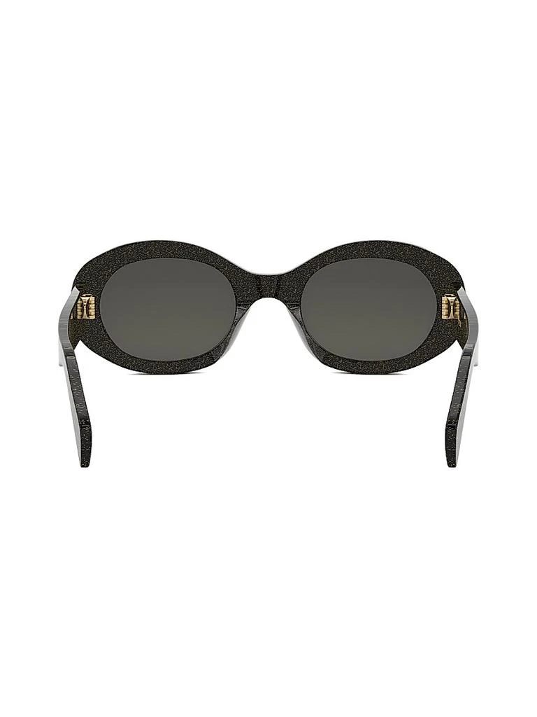 Celine Triomphe 52MM Oval Sunglasses 5