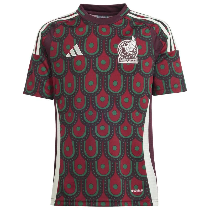 Adidas adidas Mexico 2024 Home Soccer Jersey - Boys' Grade School 1