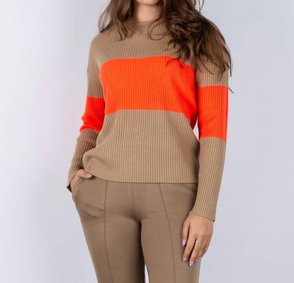 VILAGALLO Vilagallo - Pullover Color Block Sweater