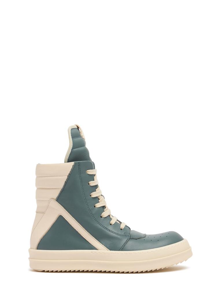 Rick Owens Off-White Hollywood Geobasket Sneakers - Casual