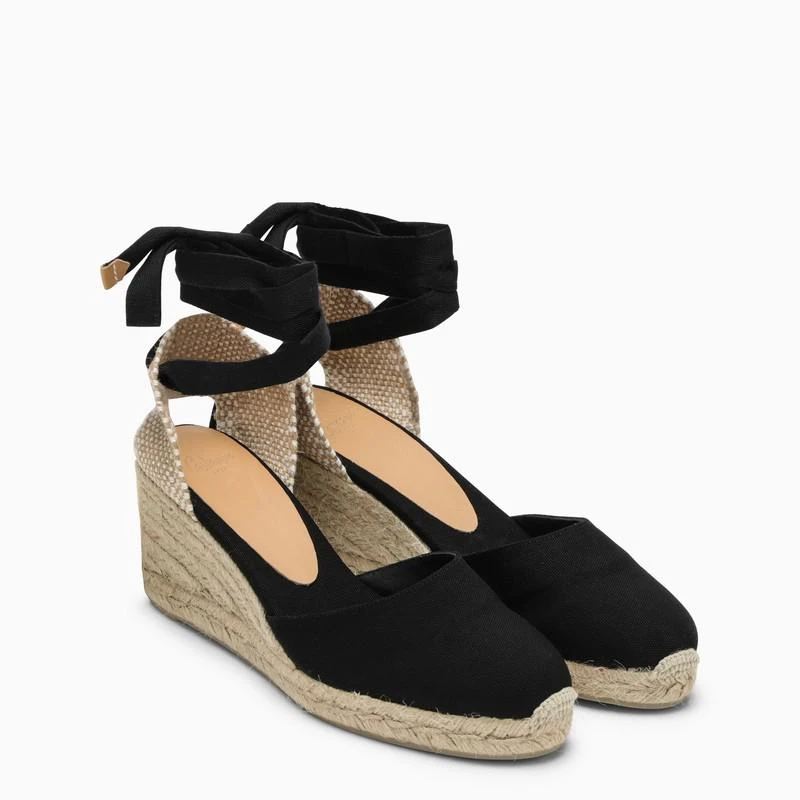CASTAÑER Black Carina 6/001 espadrilles 2