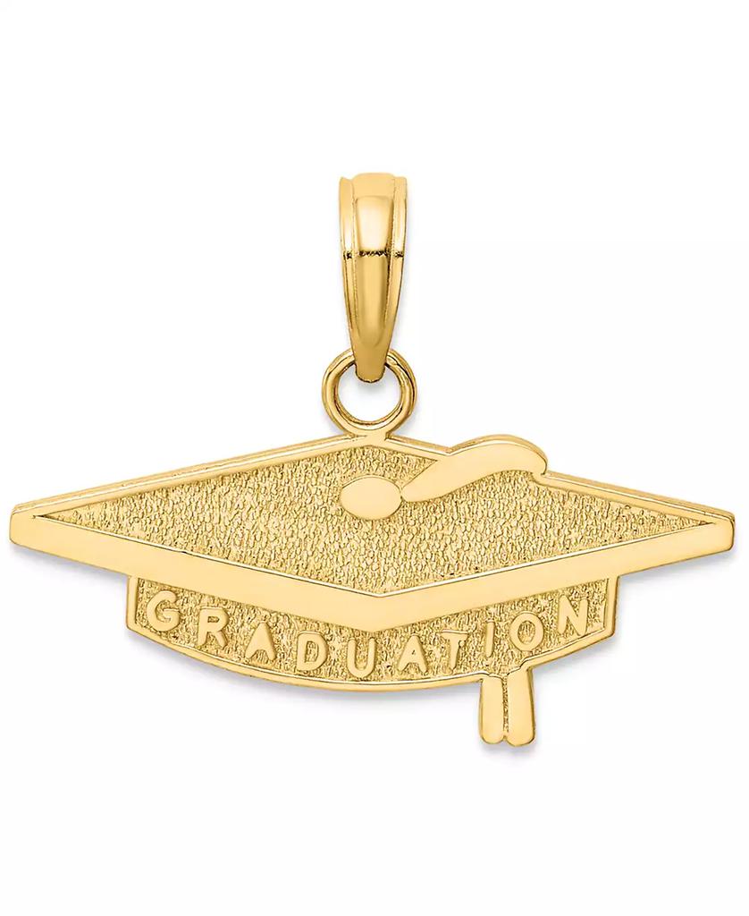 Macy's Graduation Cap Charm Pendant in 14k Yellow Gold