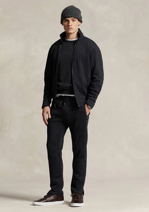 Ralph Lauren Ralph Lauren Houndstooth Luxury Jersey Track Jacket 4