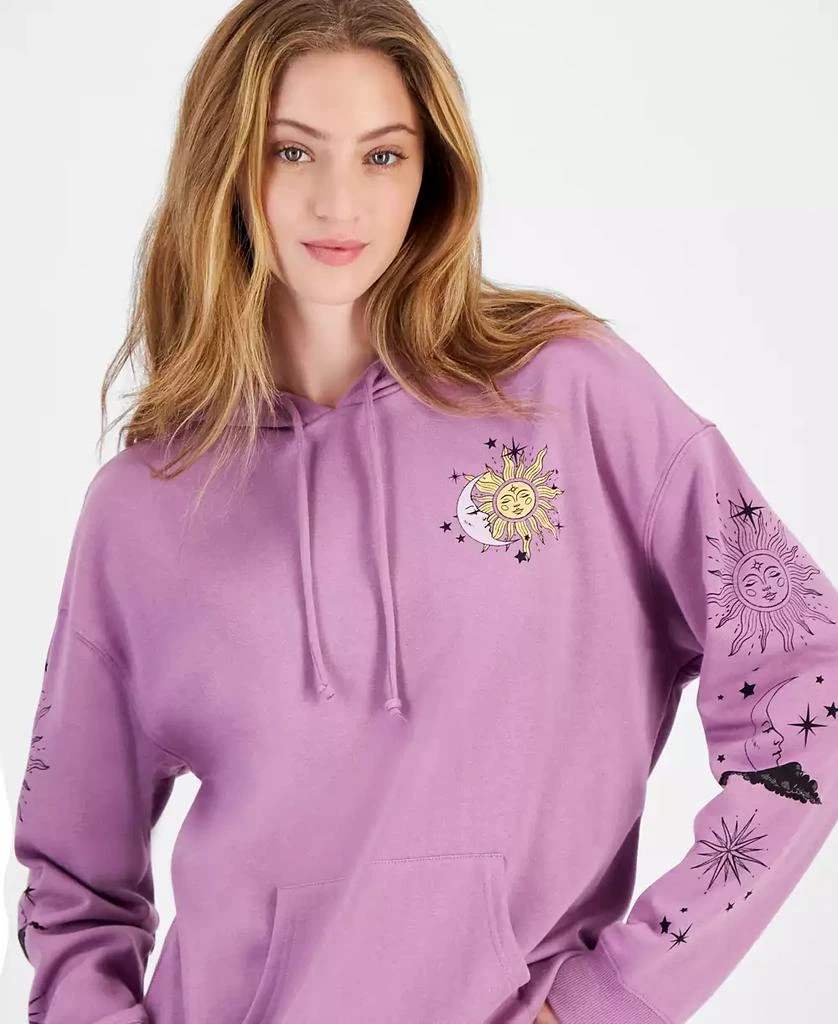 Rebellious One Juniors' Celestial Graphic Sweatshirt 3