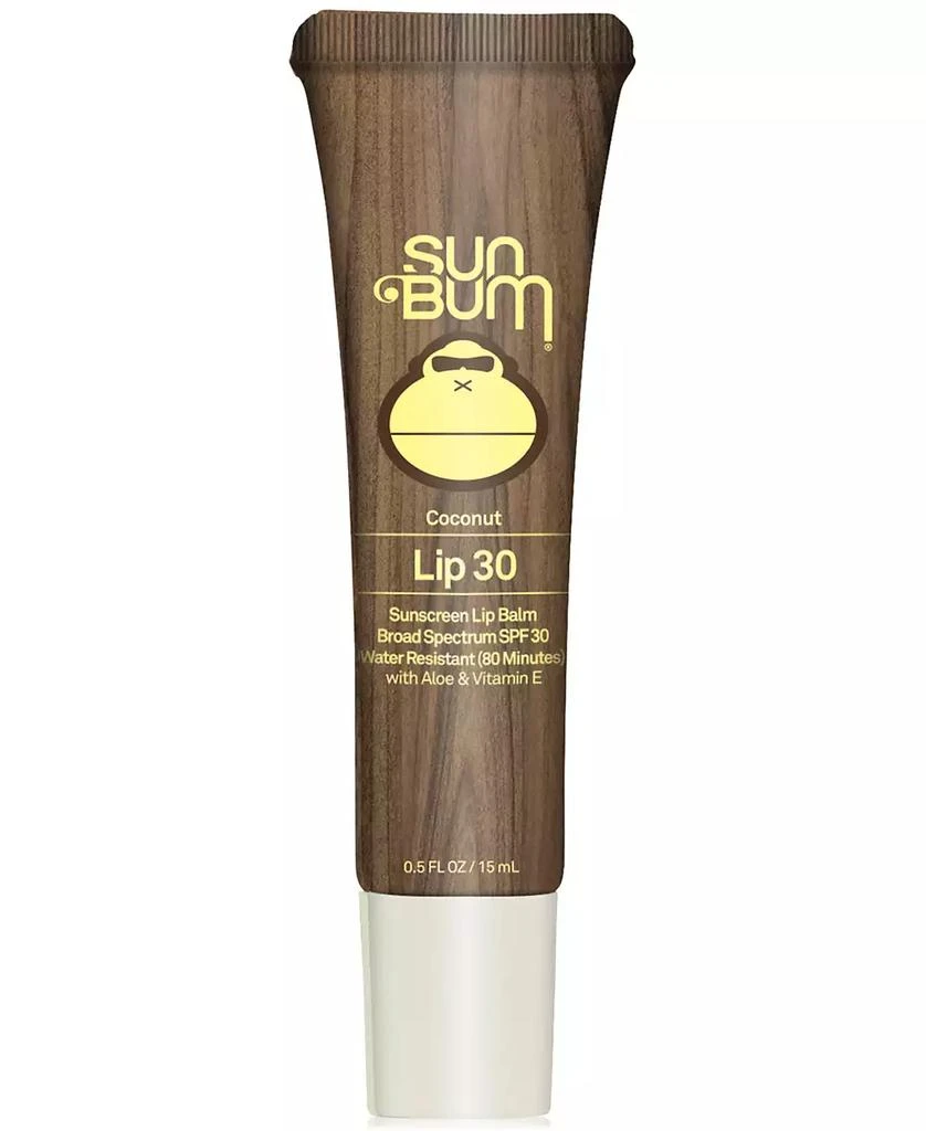 Sun Bum Sunscreen Lip Balm SPF 30 - Coconut, 0.5 oz. 1