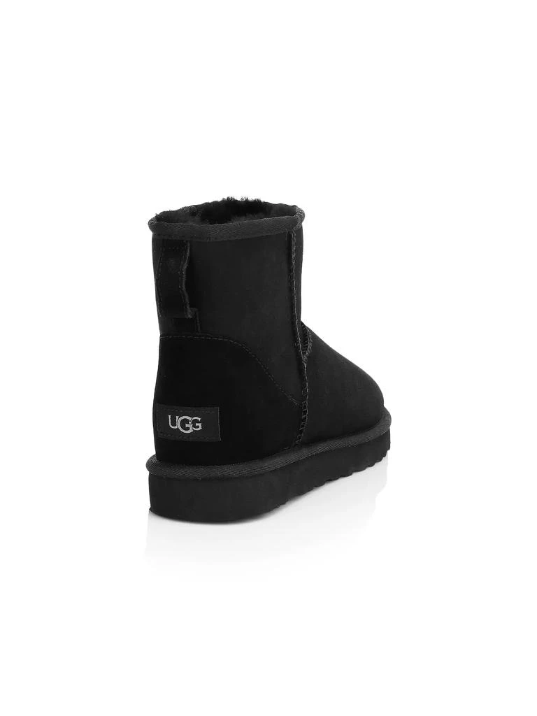UGG Classic Heritage Suede & Shearling Classic Mini Bomber Boots 3