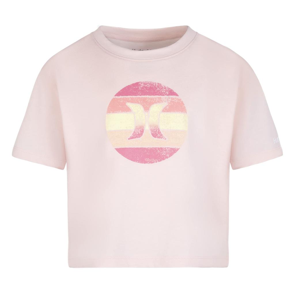 Hurley Oversized Boxy Graphic T-Shirt (Little Kids)
