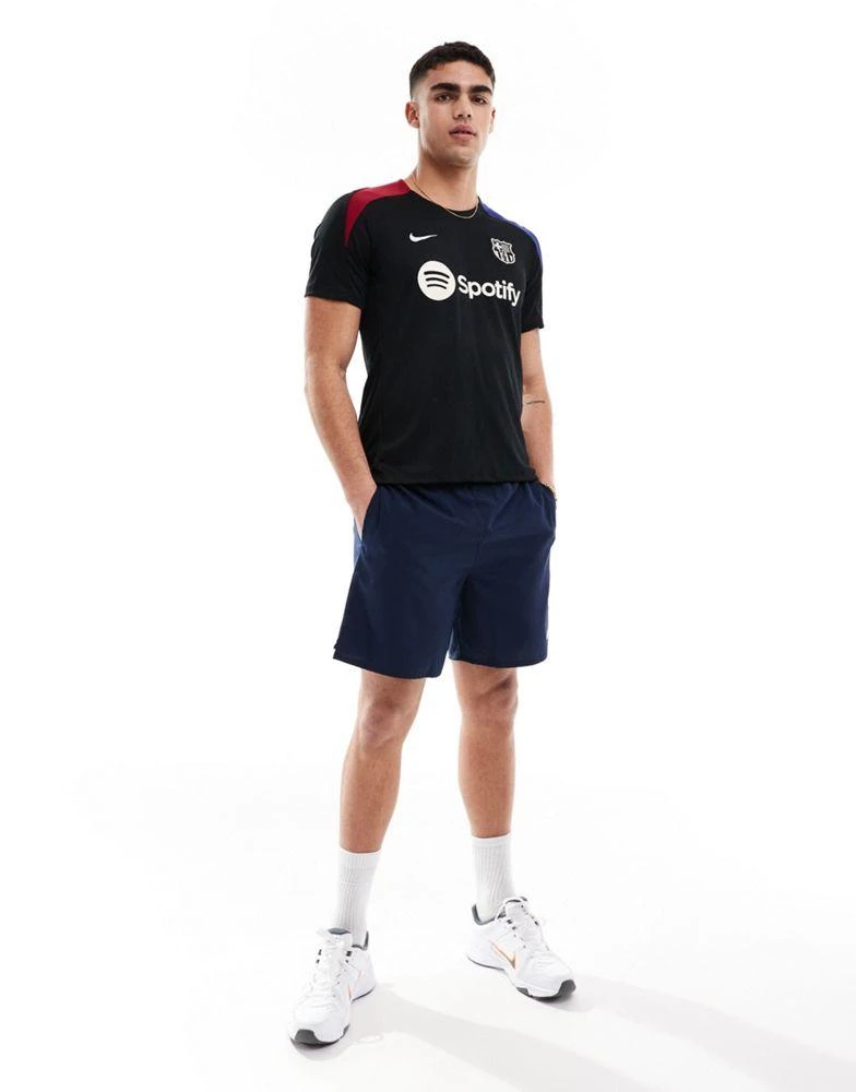 NIKE Nike Football FC Barcelona Strike t-shirt in black 1