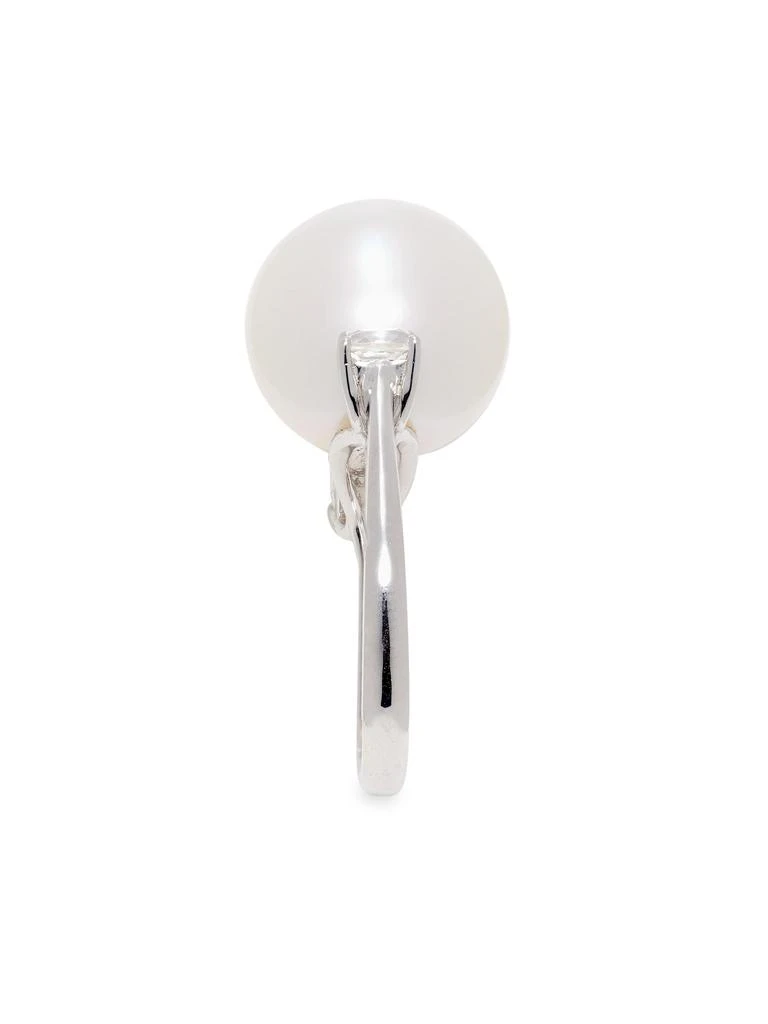 Effy 14K White Gold, 14.5MM Freshwater Pearl 
0.65 TCW White Topaz Ring 4