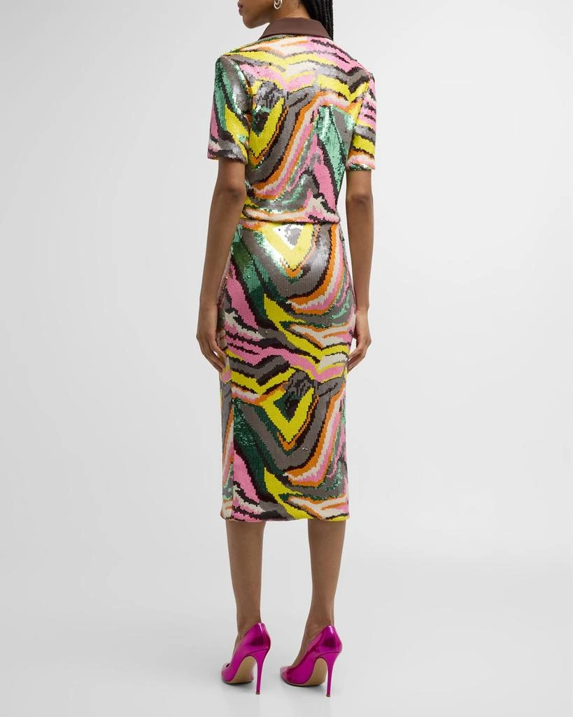 Le Superbe Pop Art Liza Sequined Skirt 4