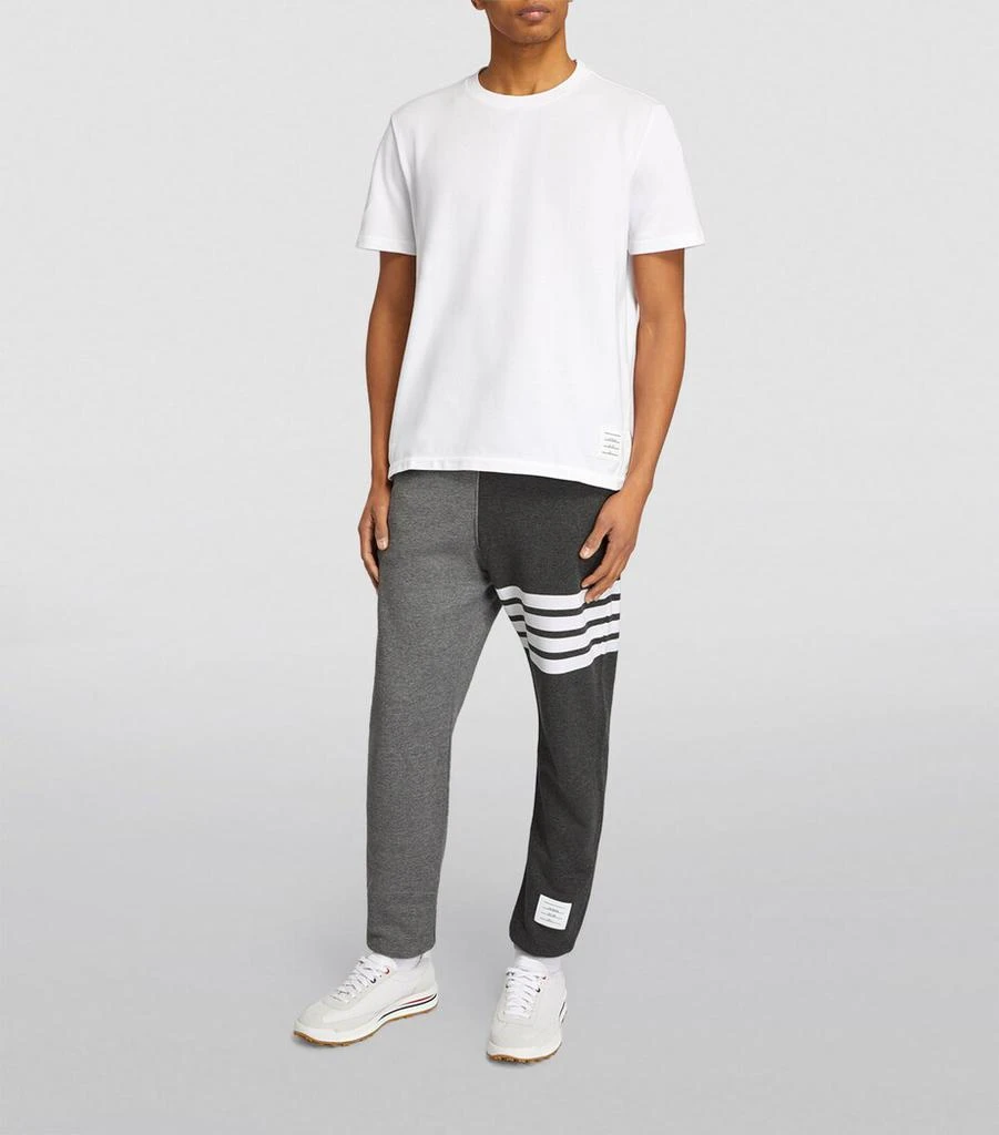 Thom Browne Two-Tone 4-Bar Sweatpants 2