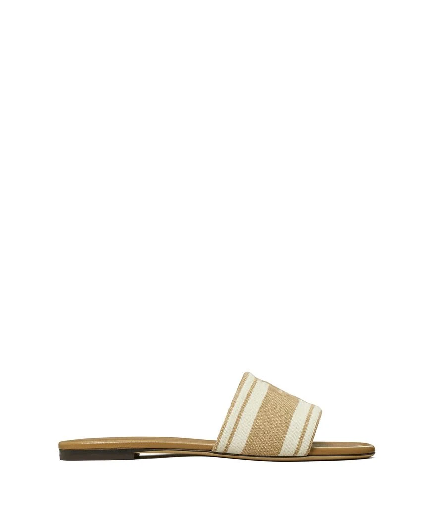 Tory Burch Double T Jacquard Slide 4