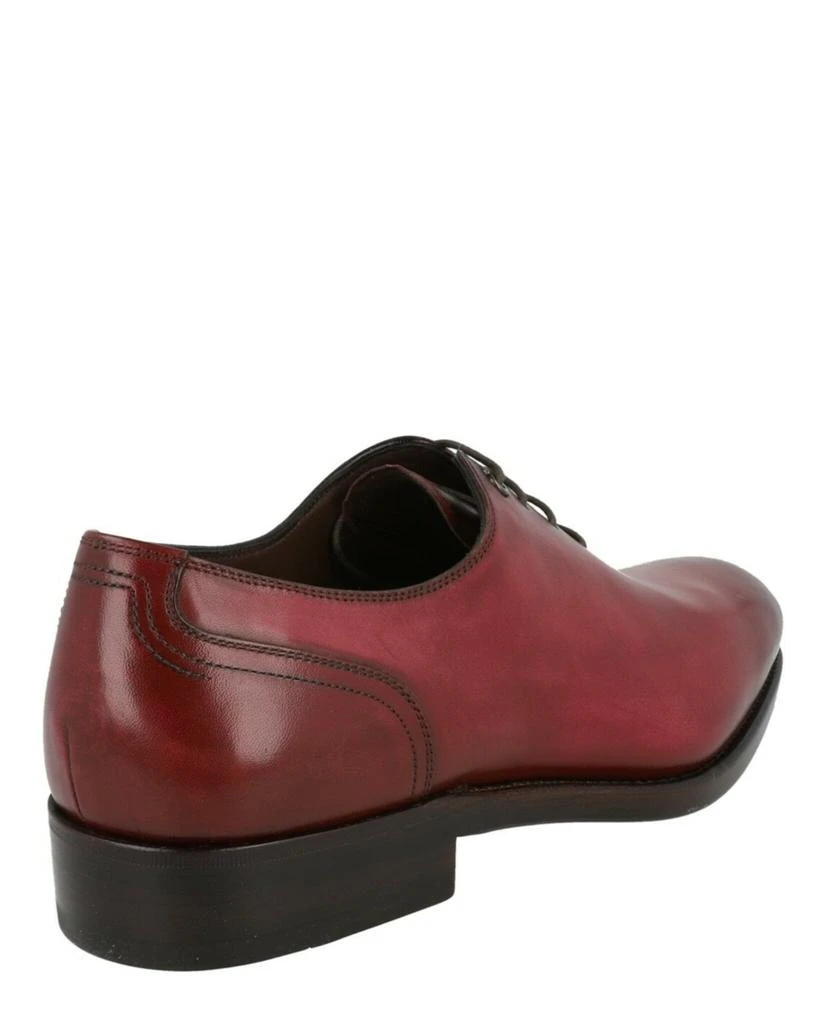 Salvatore Ferragamo Barclay Leather Dress Shoes - Wide Width 3